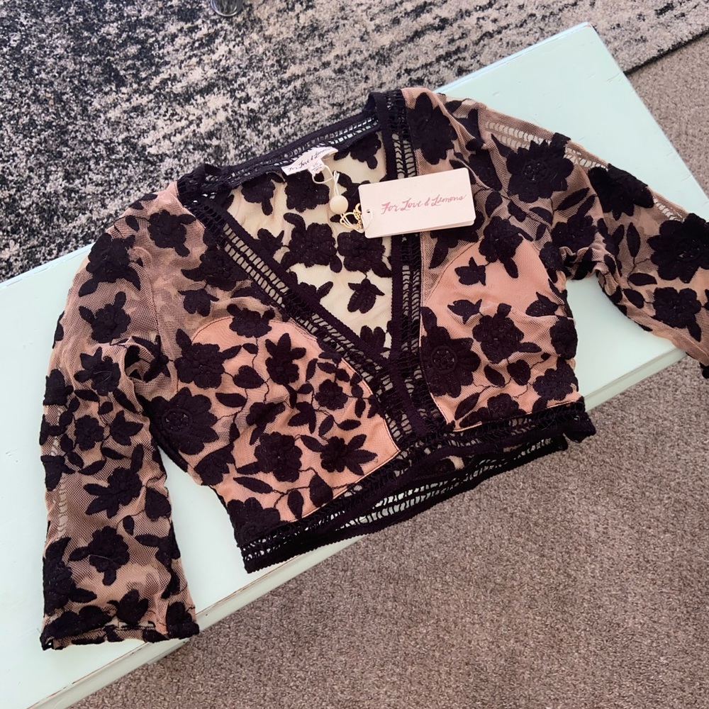 For Love and Lemons crop top